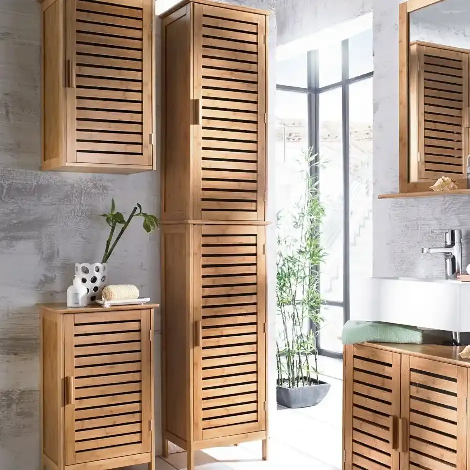 Ahşap Banyo Dolabı Modelleri